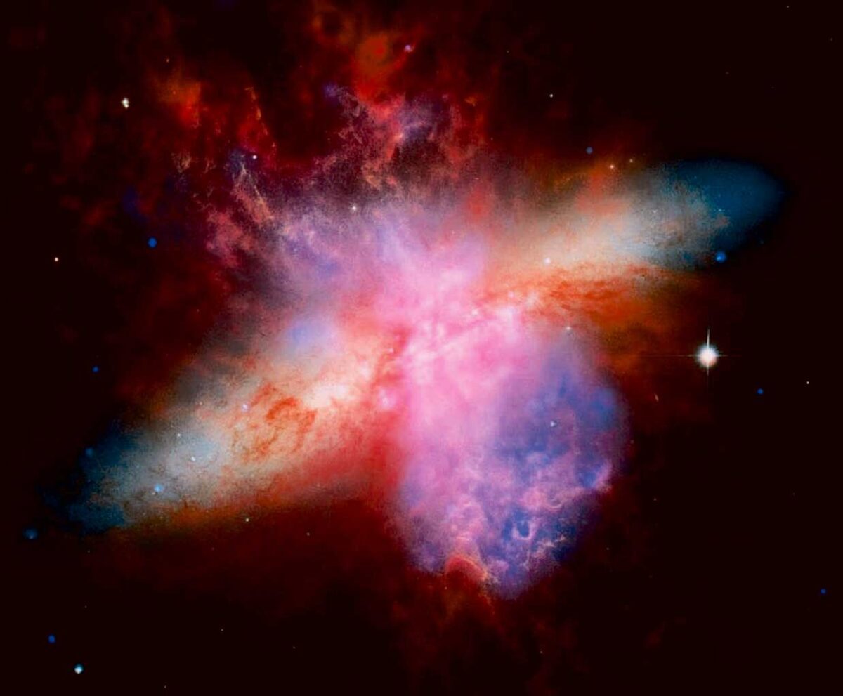 Mesmerizing nebula with vibrant colors, perfect for display with LED Box Frame’s customizable lighting features.