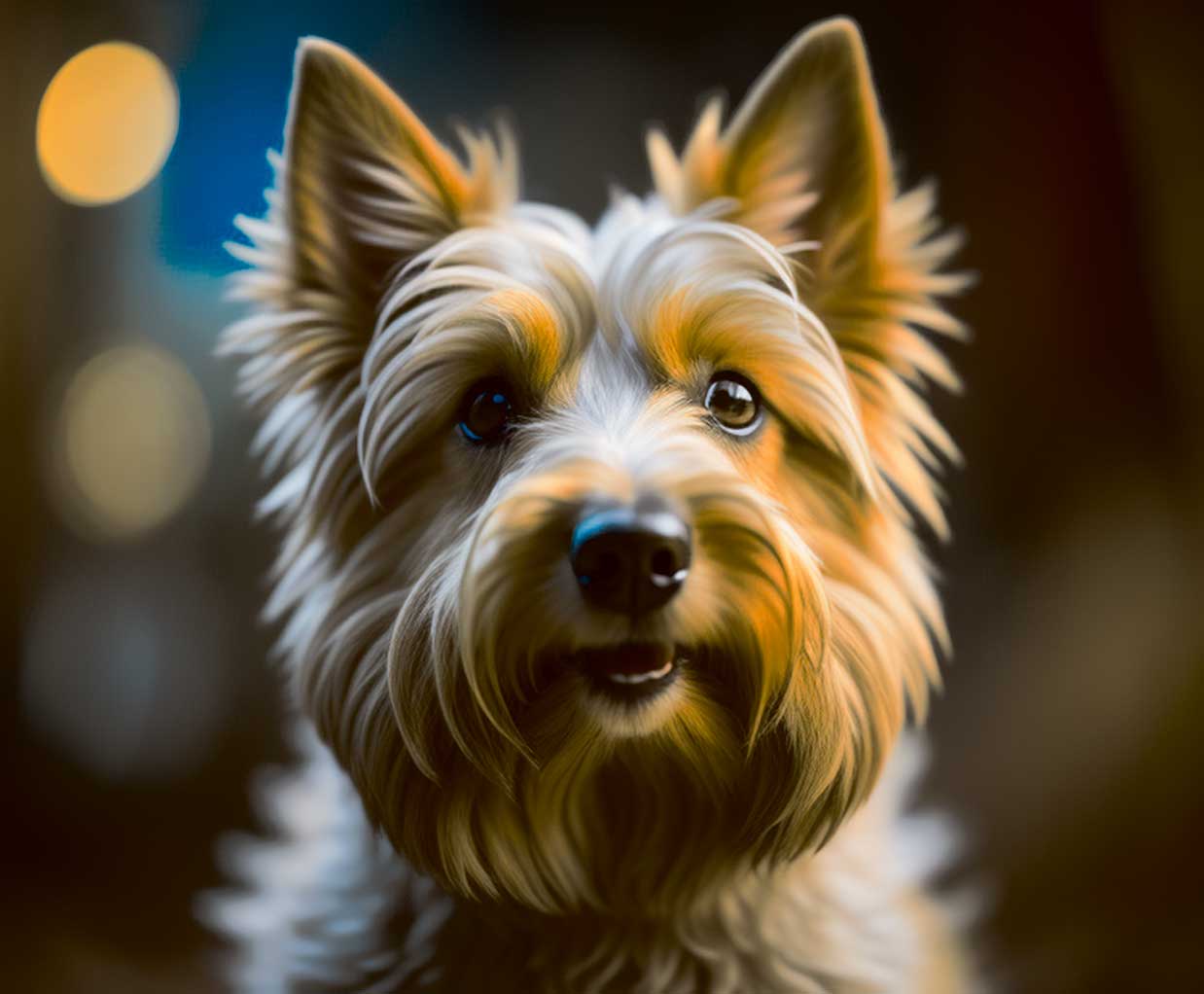 Australian Terrier Dog LED Box Frames
