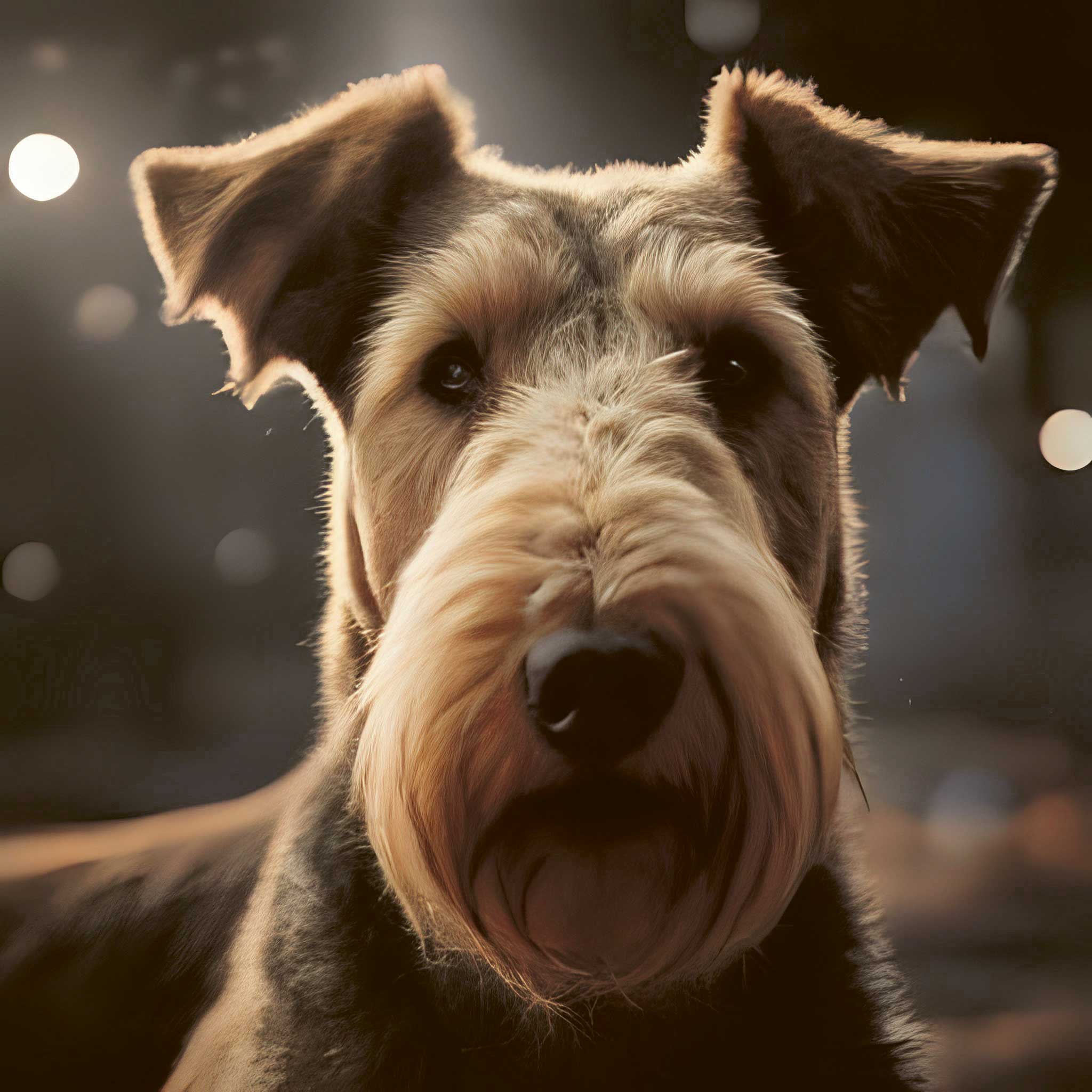 Airedale Terrier LED Box Frames